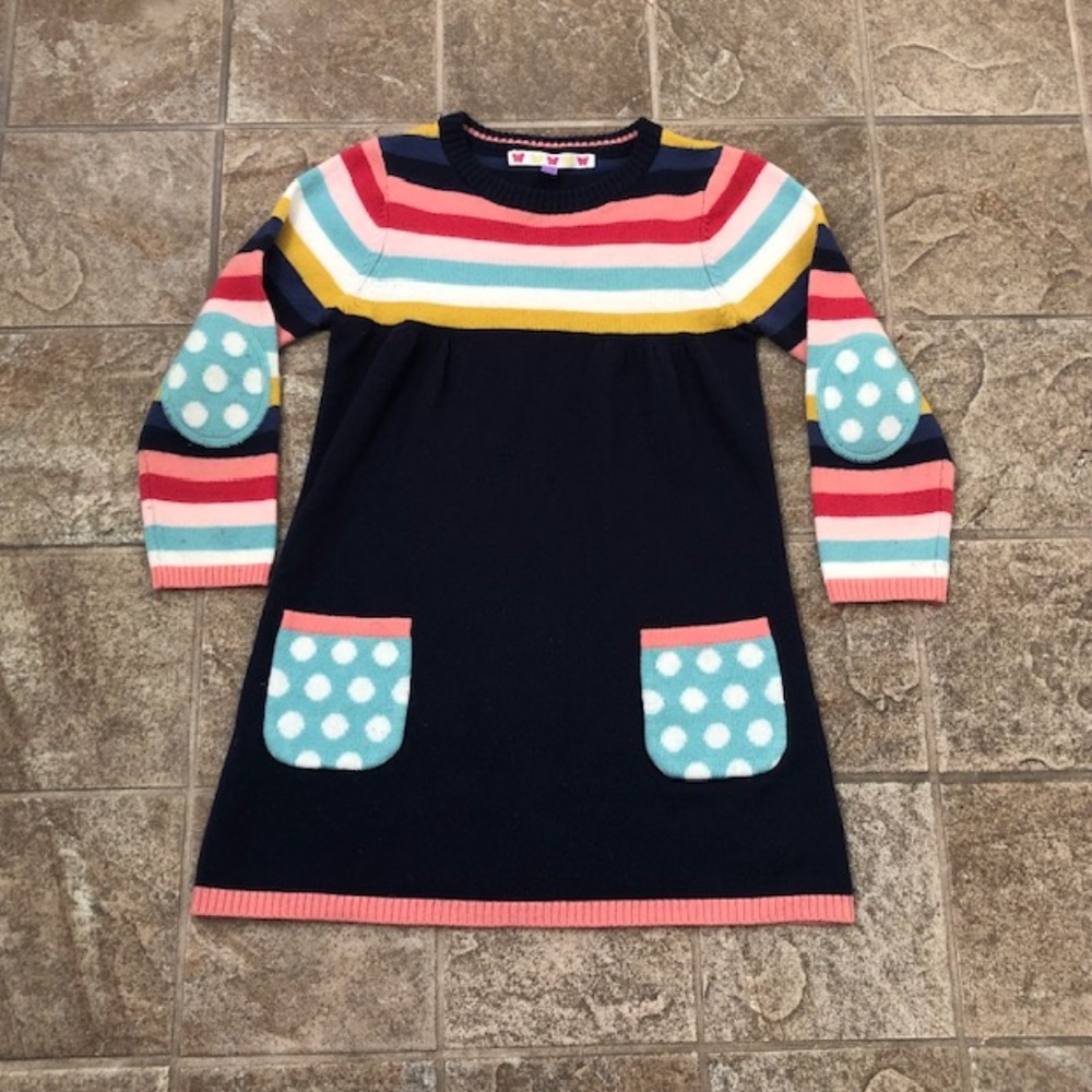 Girl's adorable sweater dress